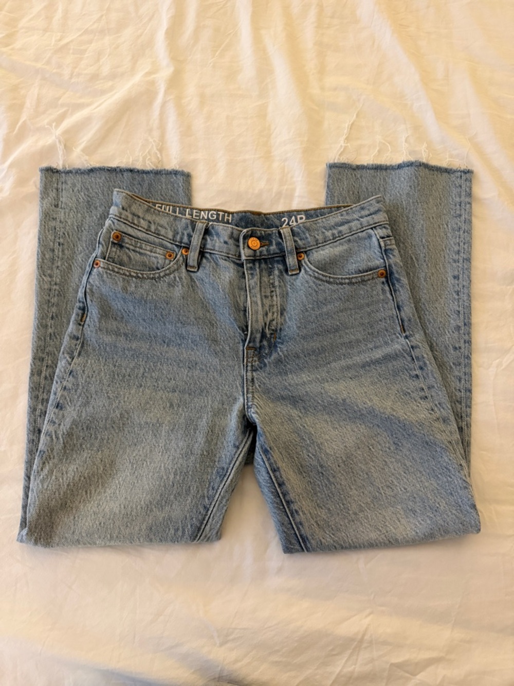 J. Crew Light Blue Wide Leg Jeans